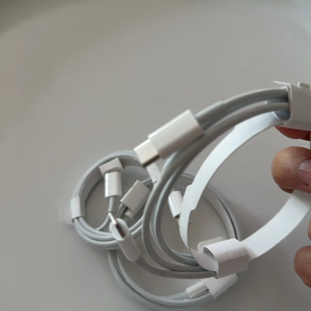 Apple USB-C 1m Lightening Charging Cables (3) NWOT